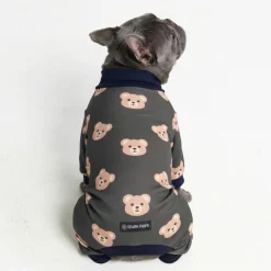 Dog Pajama - Bear Black