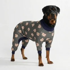 Dog Pajama - Bear Black