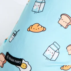 Dog Pajama - Breakfast Blue