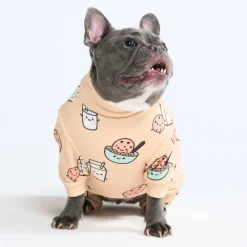 Dog Pajama - Cookies and Milk