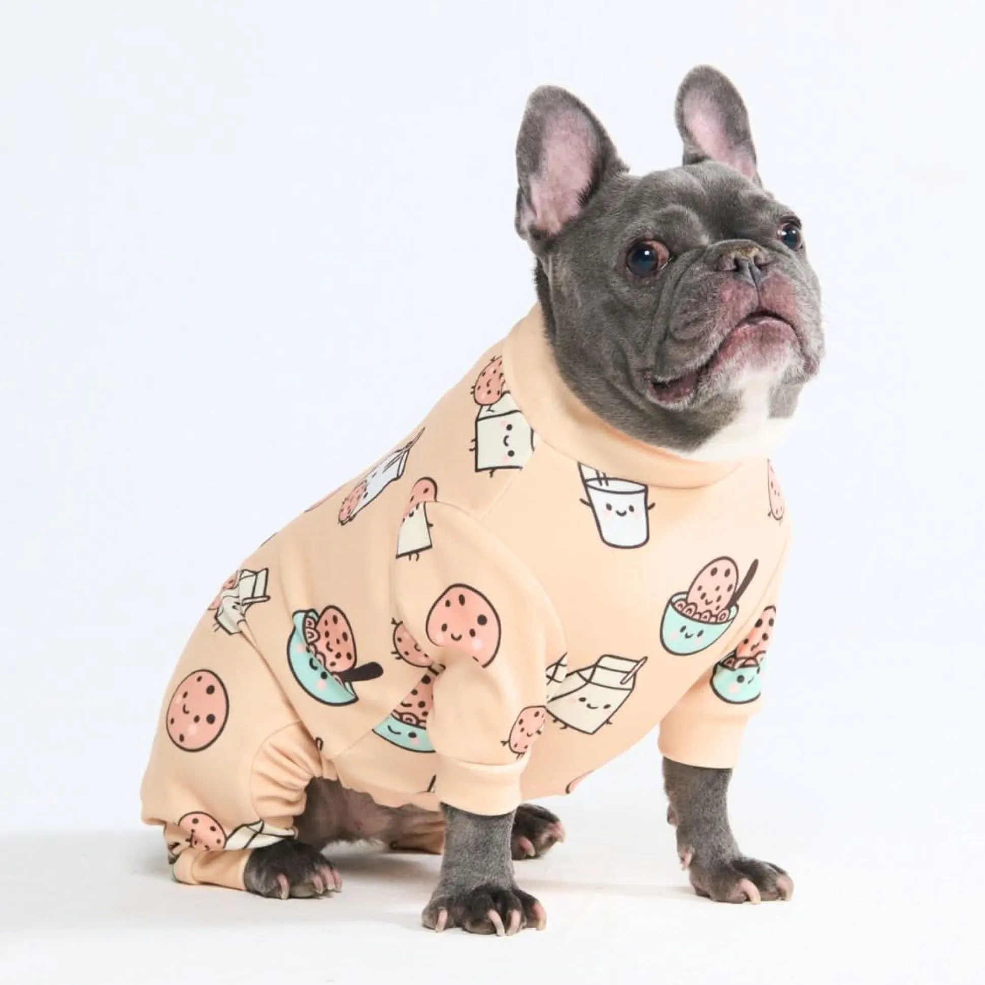 Dog Pajama - Cookies and Milk