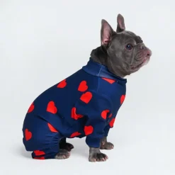Dog Pajama - Hearts