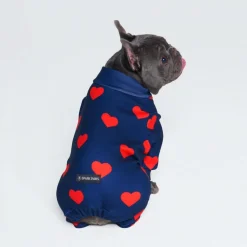 Dog Pajama - Hearts