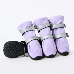 Dog Rainboots, Waterproof Dog Shoes - Lilac