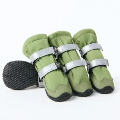 Dog Rainboots, Waterproof Dog Shoes - Green