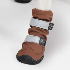 Dog Rainboots, Waterproof Dog Shoes - Brown