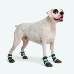 Dog Rainboots, Waterproof Dog Shoes - Green Camo