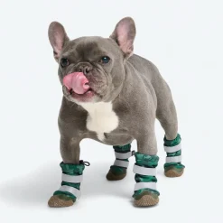 Dog Rainboots, Waterproof Dog Shoes - Green Camo