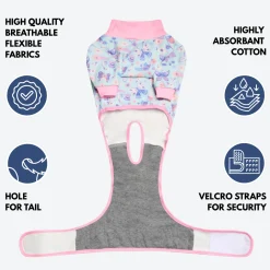 Dog Surgical Suit - Butterfly