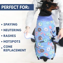 Dog Surgical Suit - Donuts