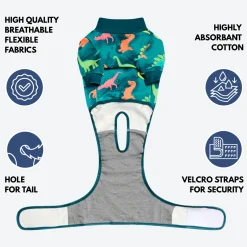 Dog Surgical Suit 2-pack