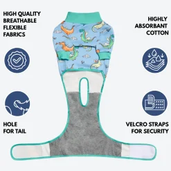 Dog Surgical Suit 2-pack