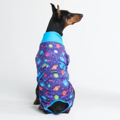 Dog Surgical Suit - Planets