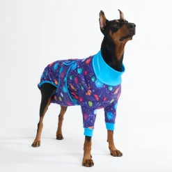 Dog Surgical Suit - Planets