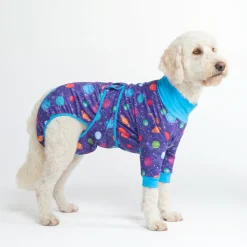 Dog Surgical Suit - Planets