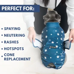 Dog Surgical Suit - Stars