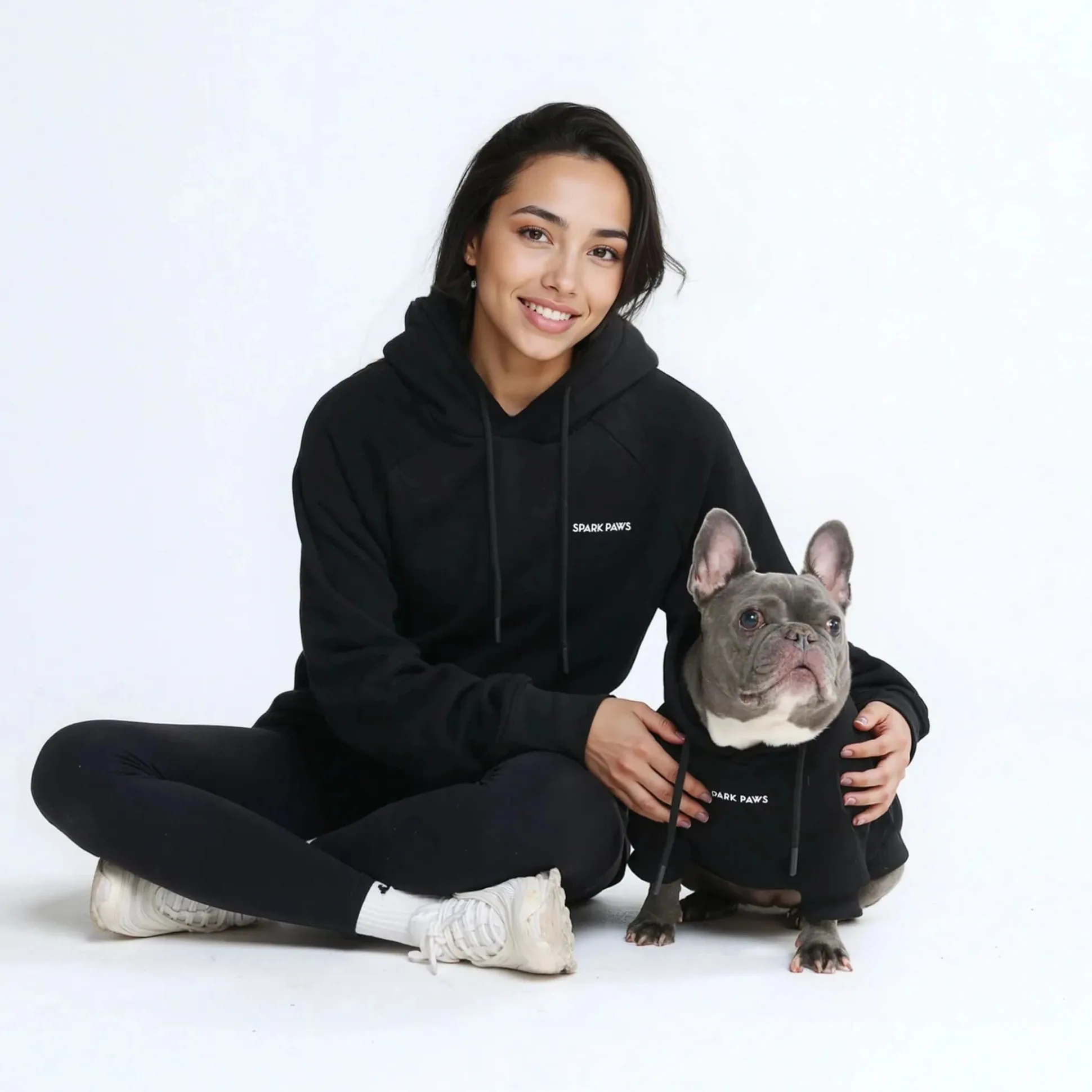 Essential Dog Hoodie - Black