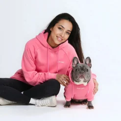Essential Dog Hoodie - Blush Pink
