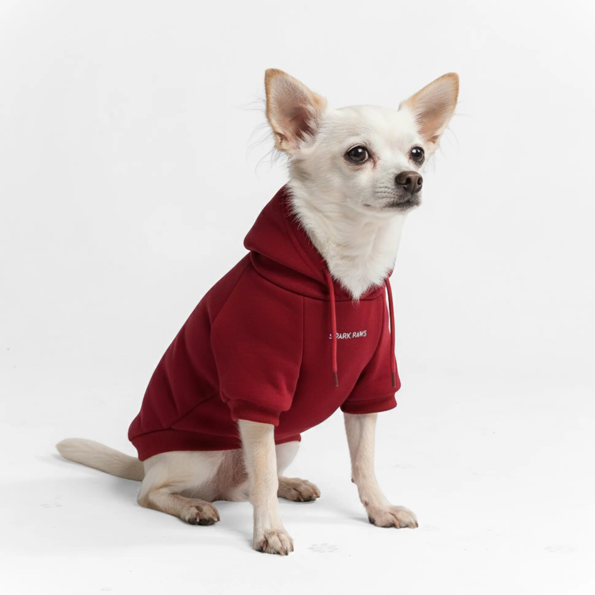 Essential Dog Hoodie - Burgundy