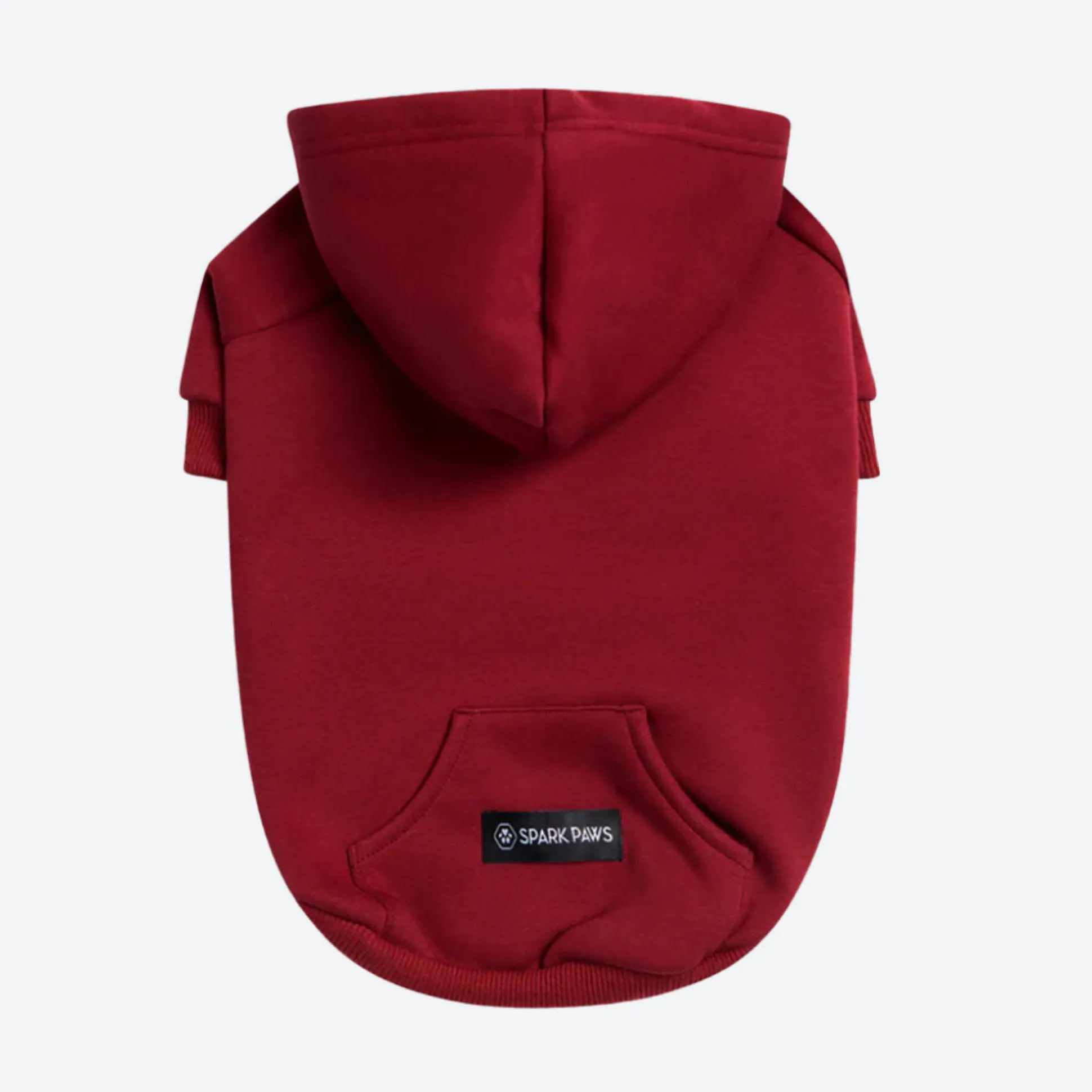 Essential Dog Hoodie - Burgundy