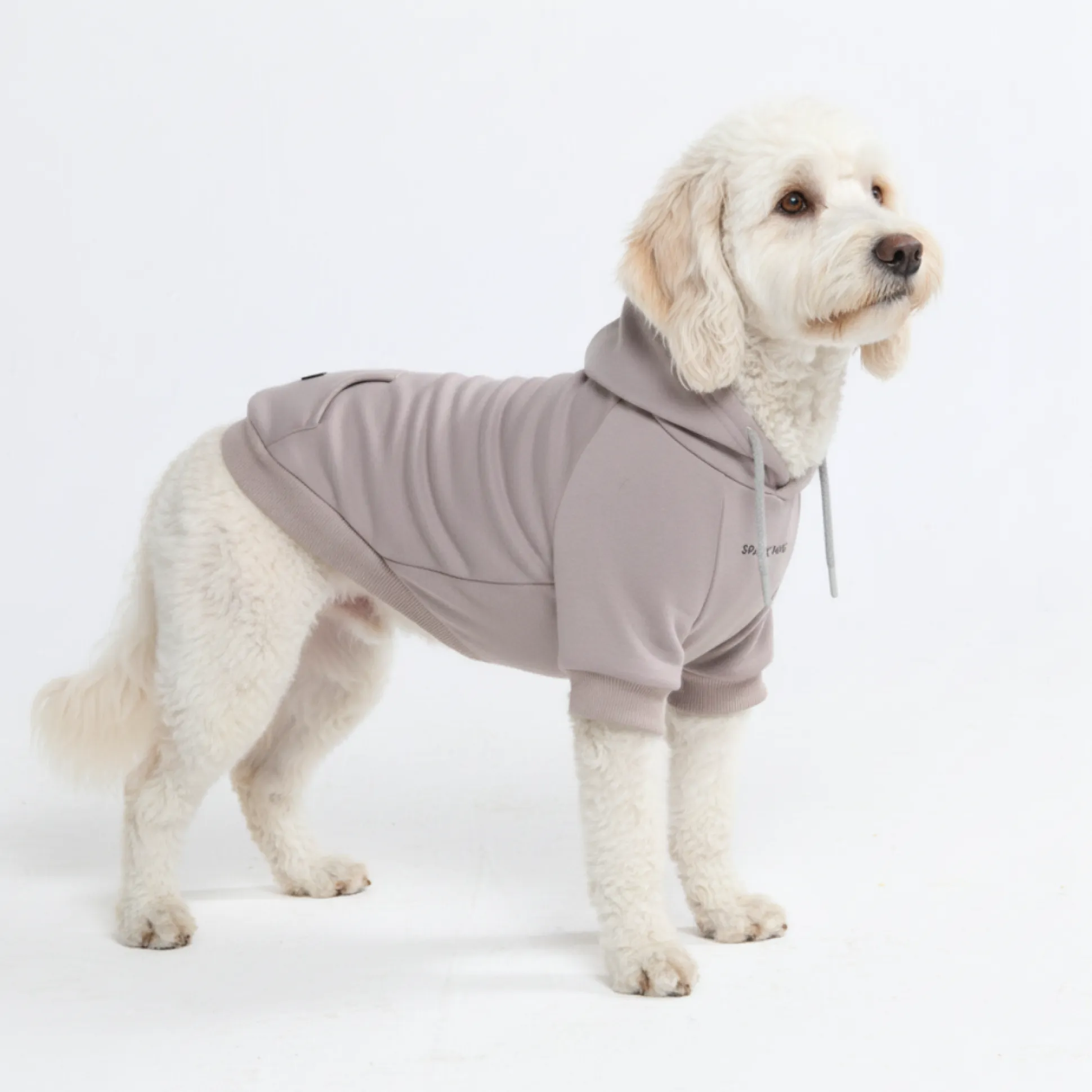 Essential Dog Hoodie - Clay