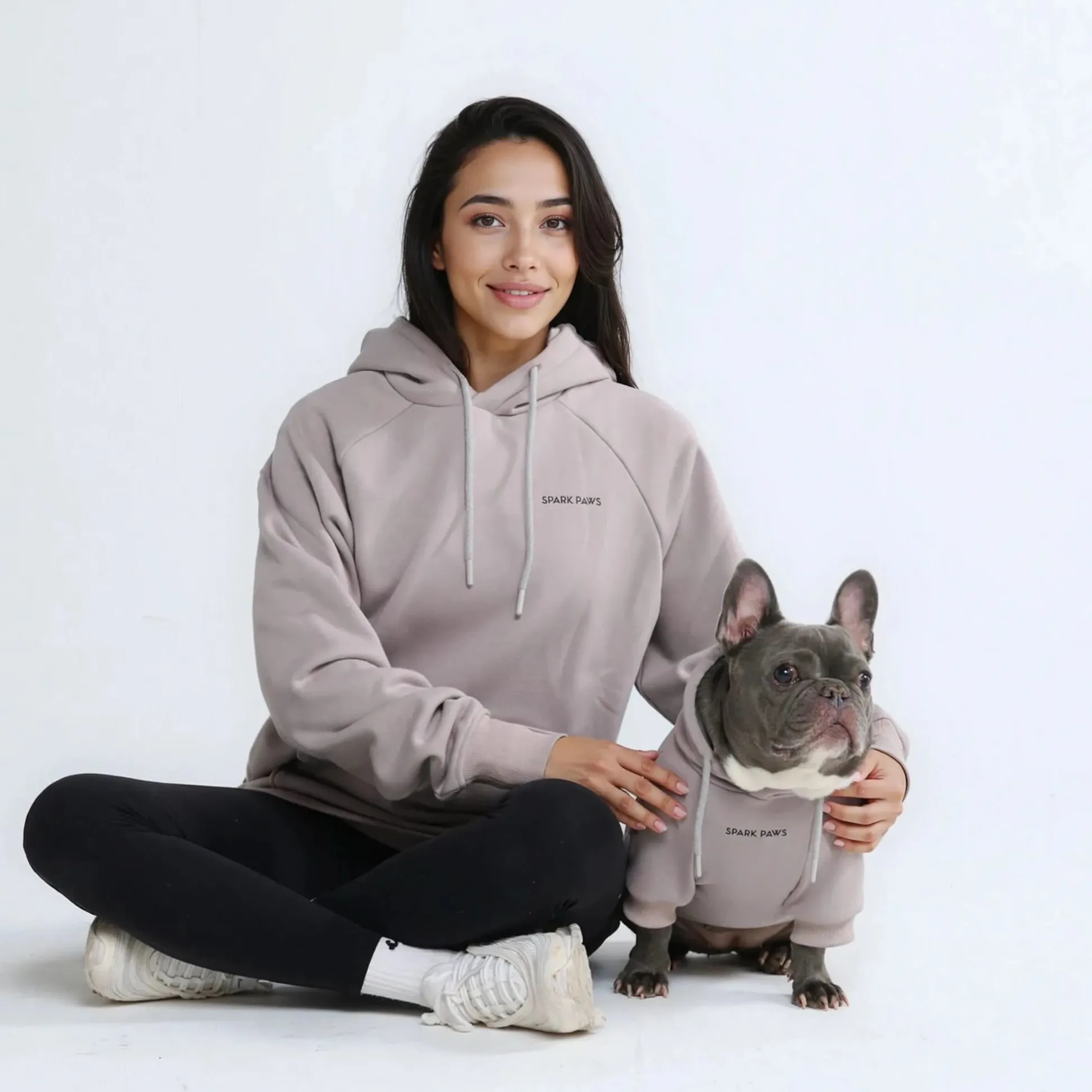 Essential Dog Hoodie - Clay