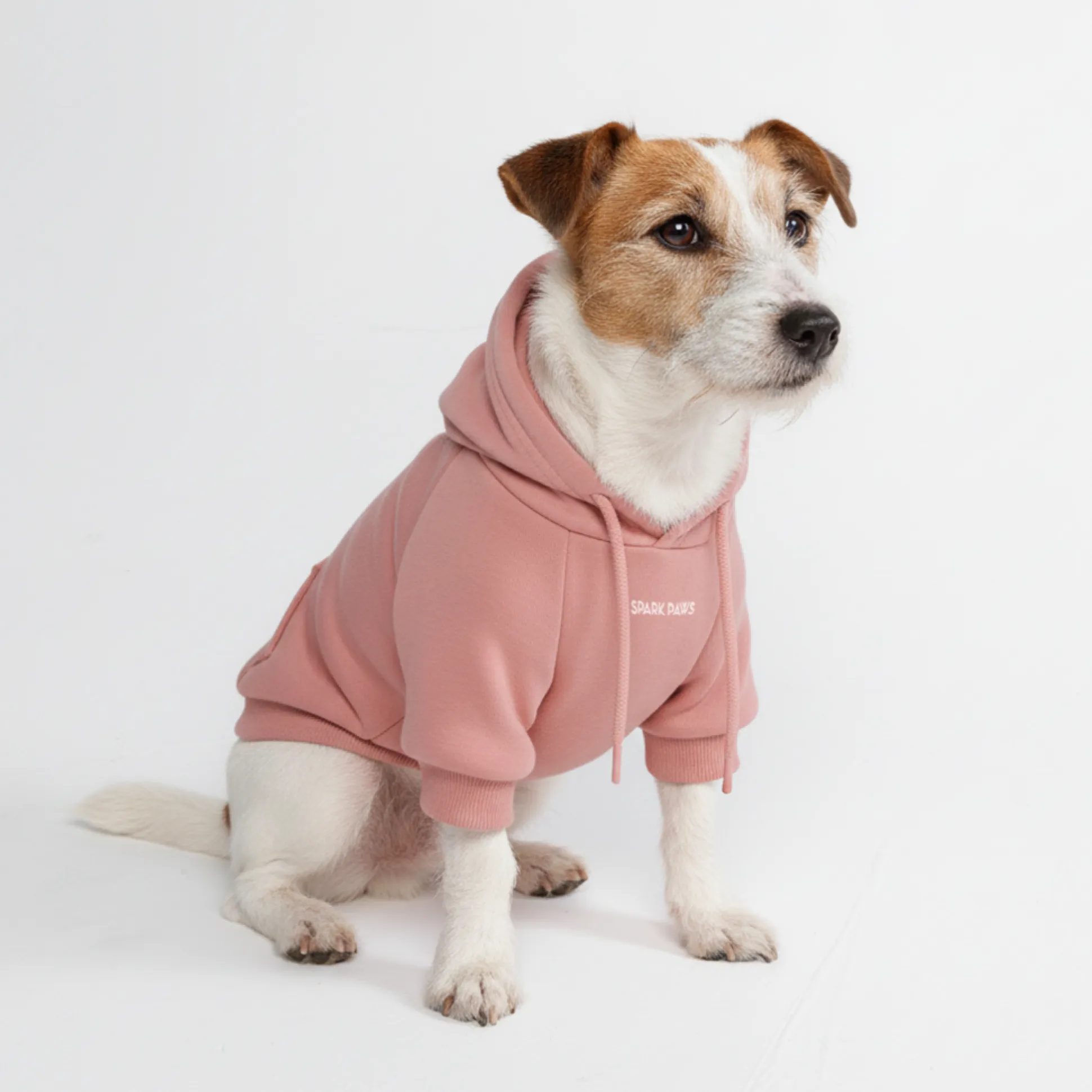 Essential Dog Hoodie - Dusty Pink