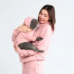 Essential Dog Hoodie - Dusty Pink