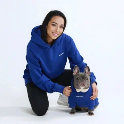 Essential Dog Hoodie - Midnight Blue