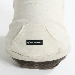 Essential Dog Hoodie - Oatmeal Heather
