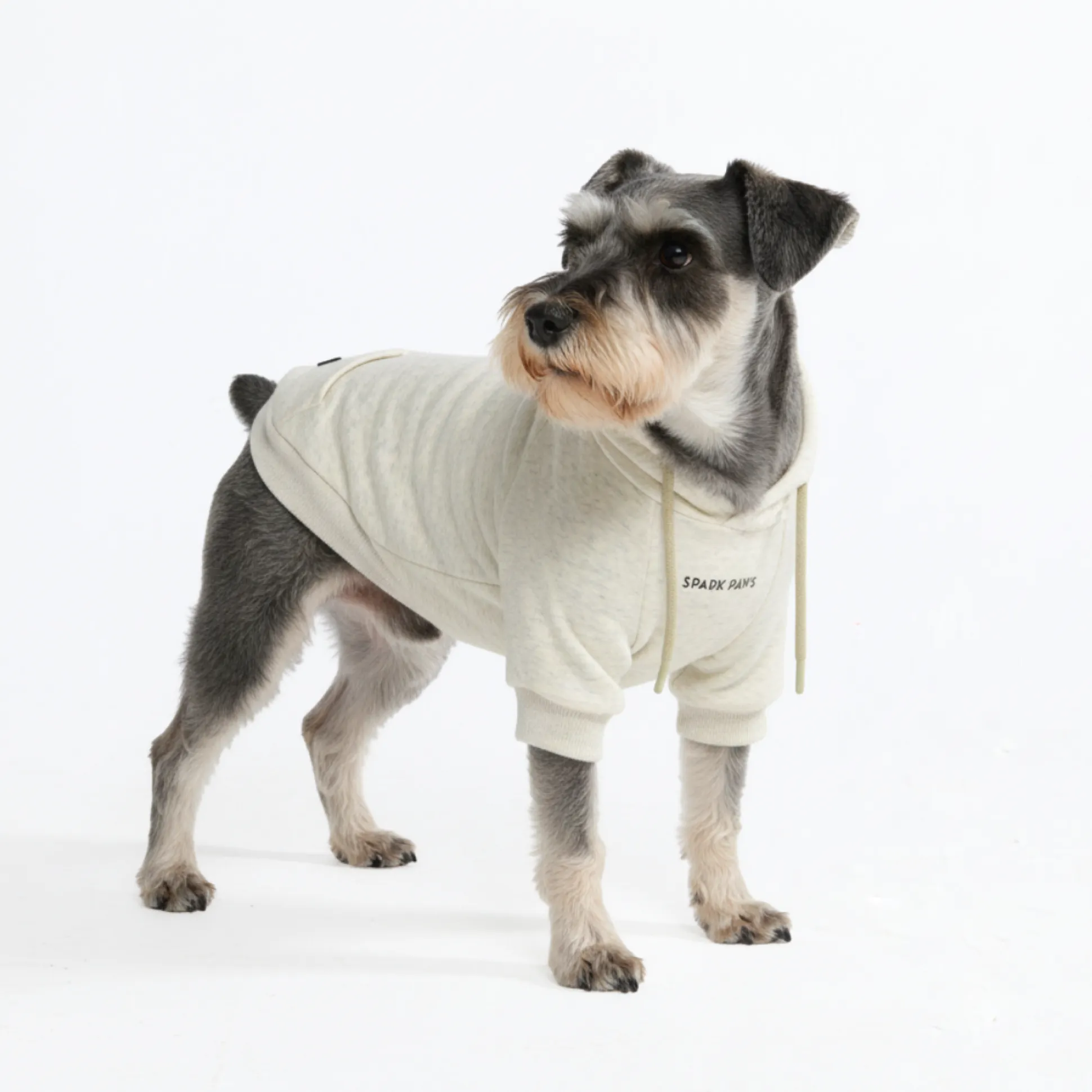 Essential Dog Hoodie - Oatmeal Heather