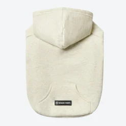 Essential Dog Hoodie - Oatmeal Heather