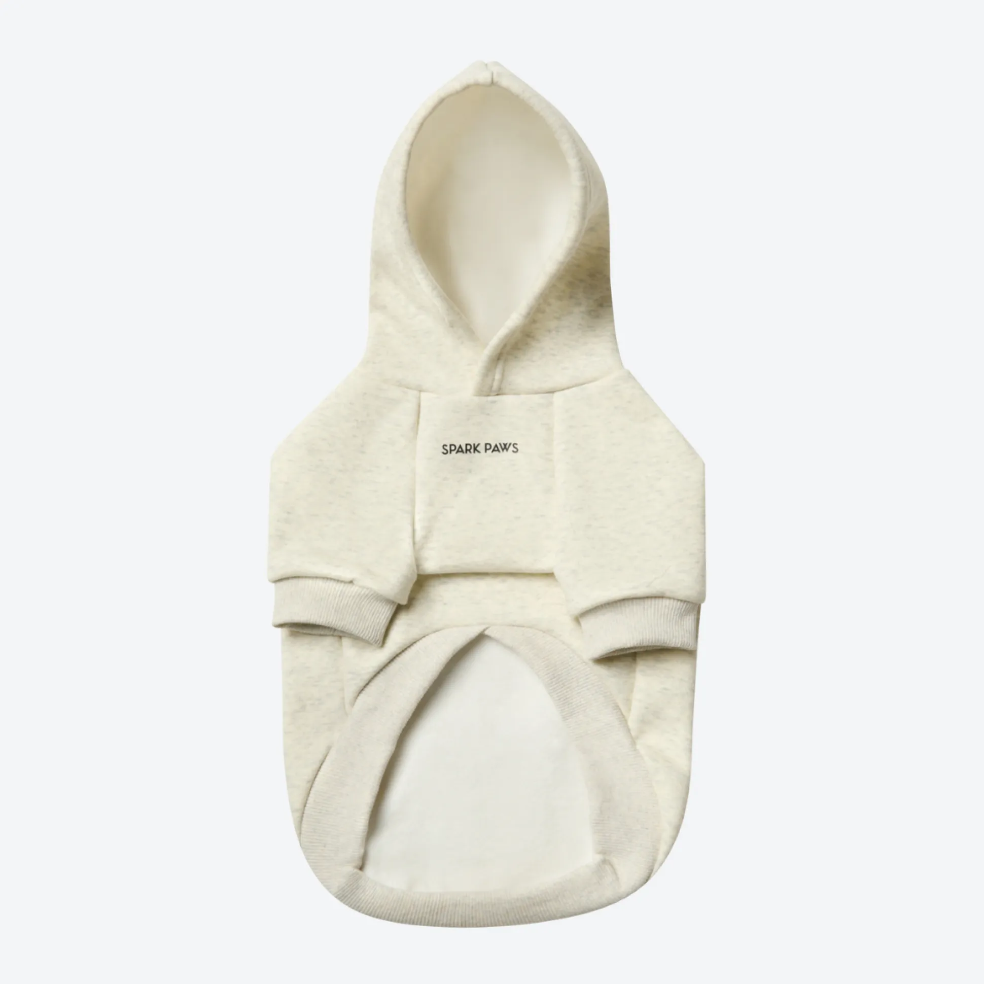 Essential Dog Hoodie - Oatmeal Heather
