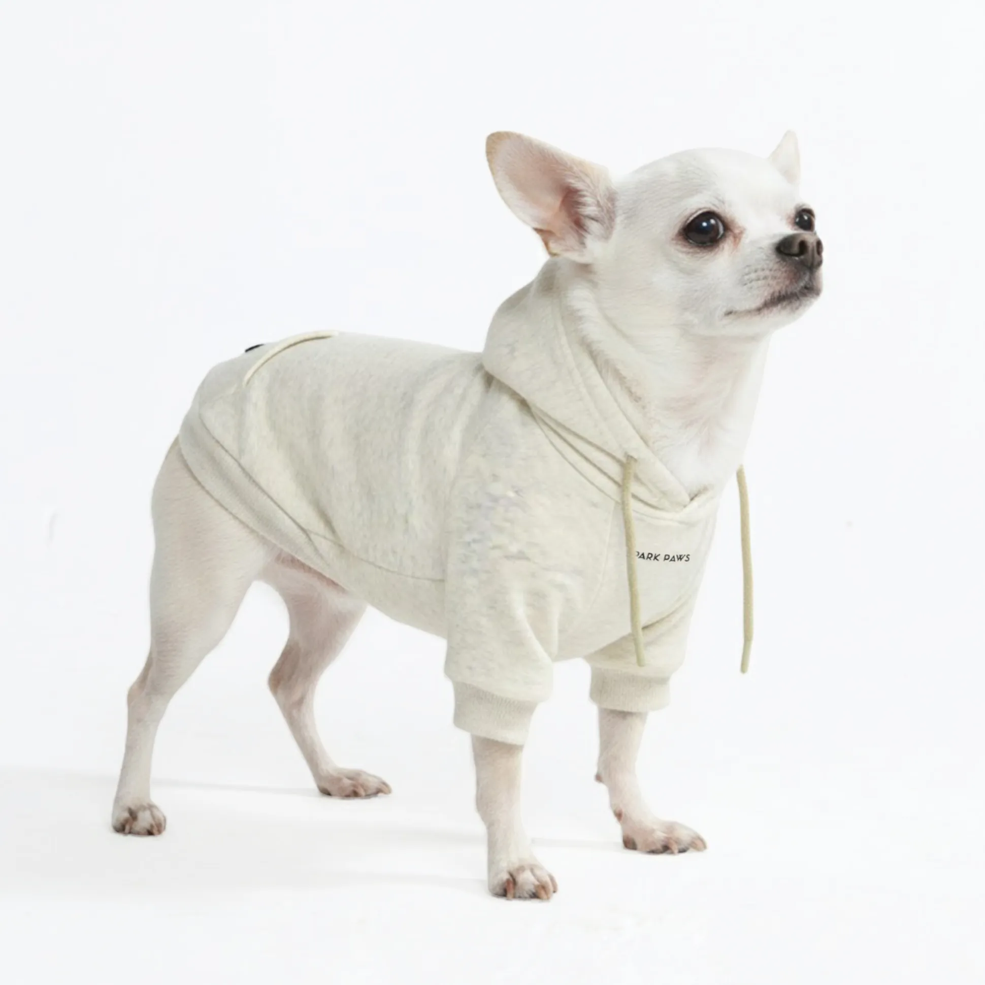 Essential Dog Hoodie - Oatmeal Heather