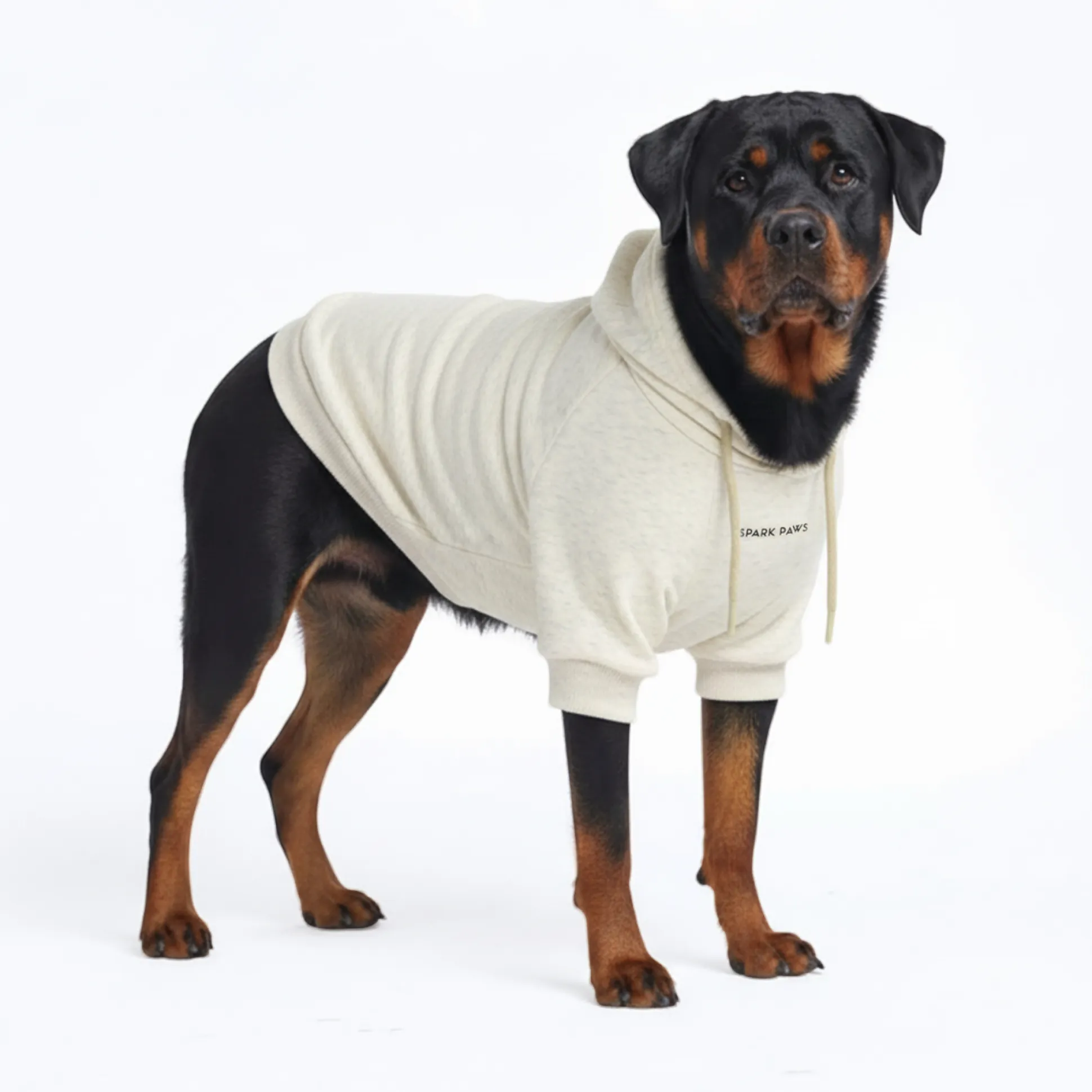 Essential Dog Hoodie - Oatmeal Heather