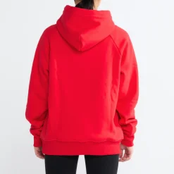 Essential Human Hoodie - Crimson Red