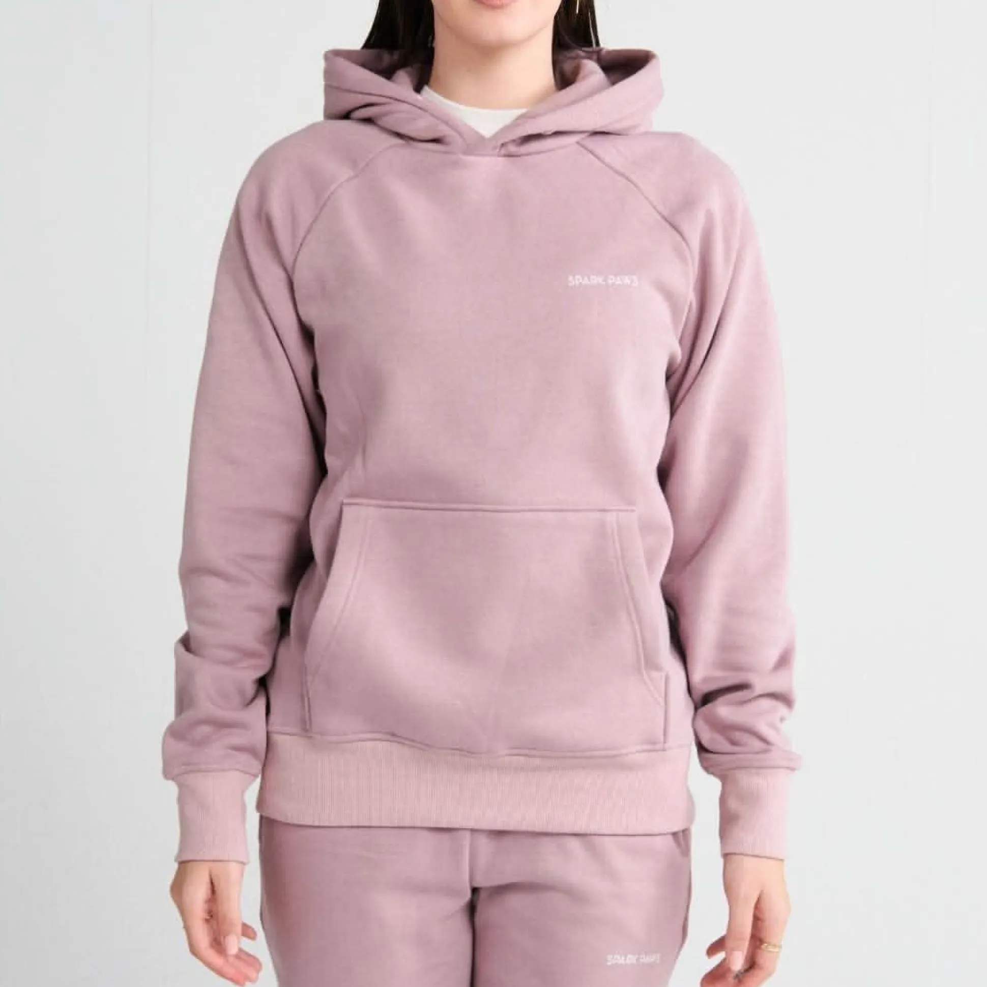 Essential Human Hoodie - Purple Taupe
