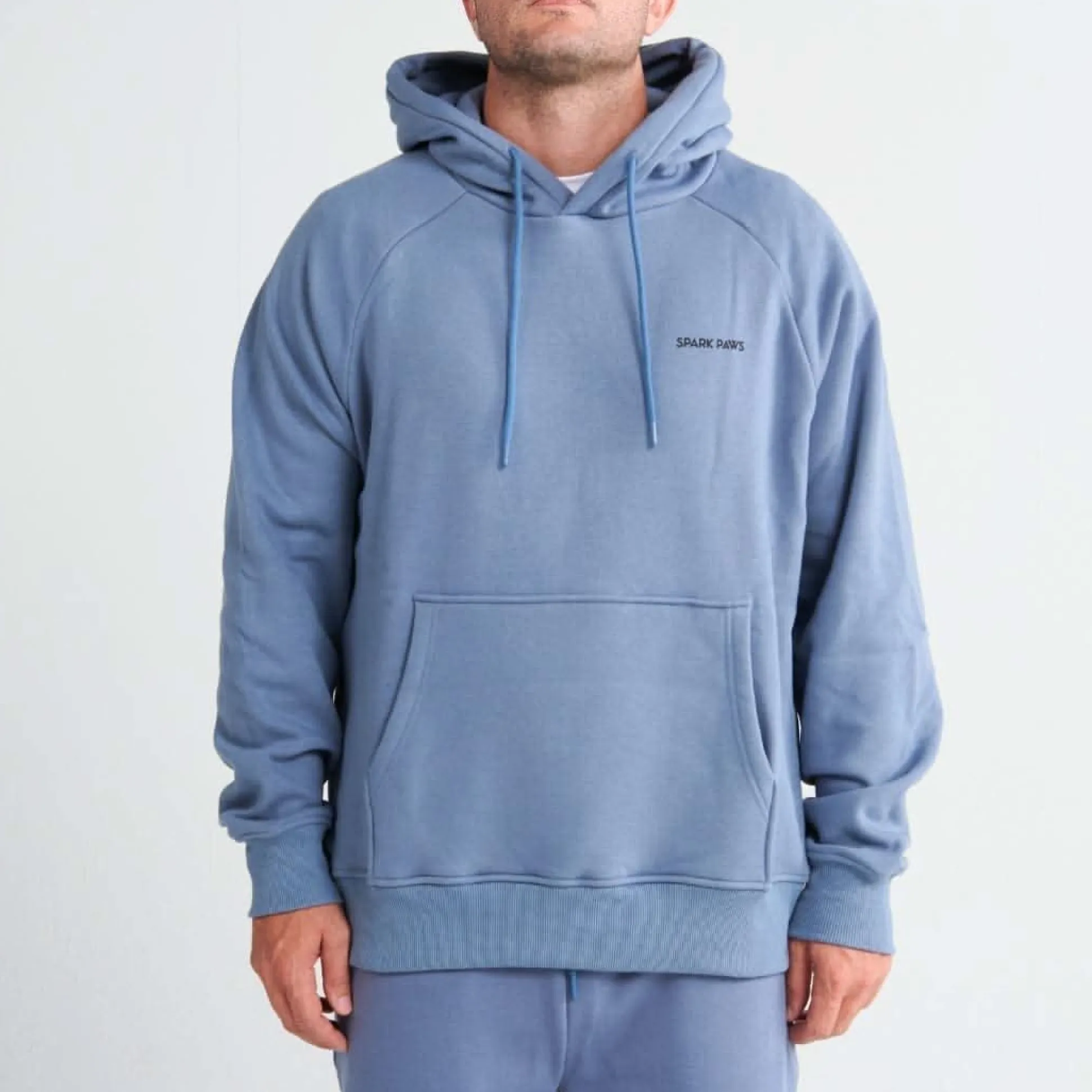 Essential Human Hoodie - Slate Blue