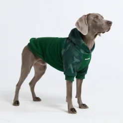 Forest Camo Dog Hoodie