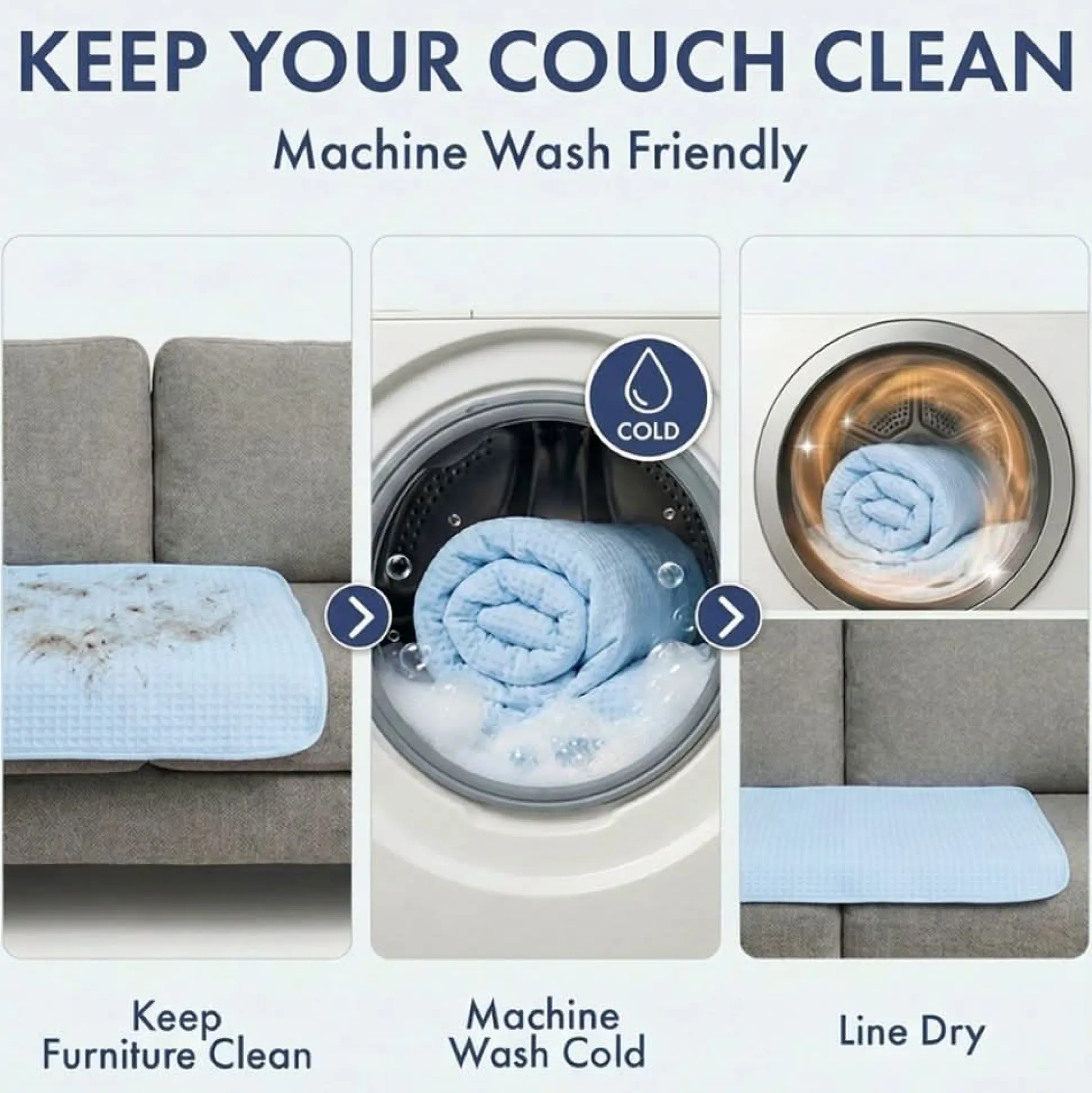 Frostcore™ Cooling Couch Cover Dog Bed
