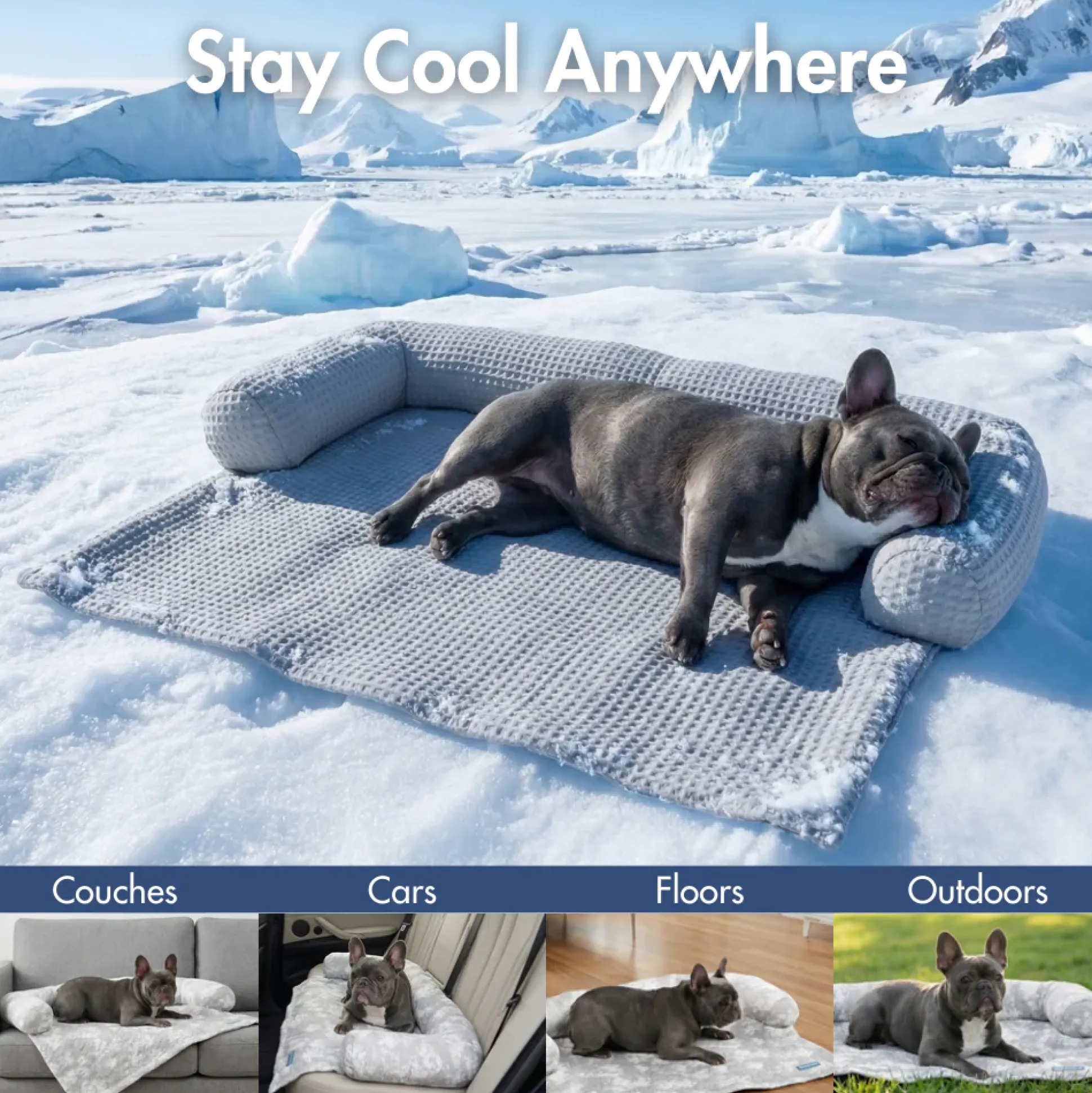 Frostcore™ Cooling Couch Cover Dog Bed