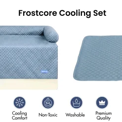 Frostcore™ Cooling Couch Cover Dog Bed and Cooling Mat Sets