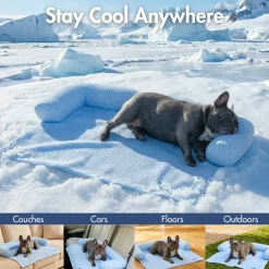 Frostcore™ Cooling Couch Cover Dog Bed and Cooling Mat Sets