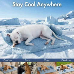 Frostcore™ Cooling Couch Cover Dog Bed and Cooling Mat Sets