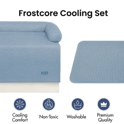 Frostcore™ Cooling Couch Cover Dog Bed and Cooling Mat Sets