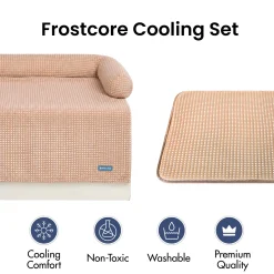 Frostcore™ Cooling Couch Cover Dog Bed and Cooling Mat Sets
