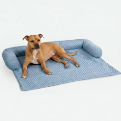 Frostcore™ Cooling Couch Cover Dog Bed - Ash Blue