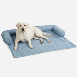 Frostcore™ Cooling Couch Cover Dog Bed - Ash Blue