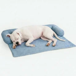 Frostcore™ Cooling Couch Cover Dog Bed - Ash Blue