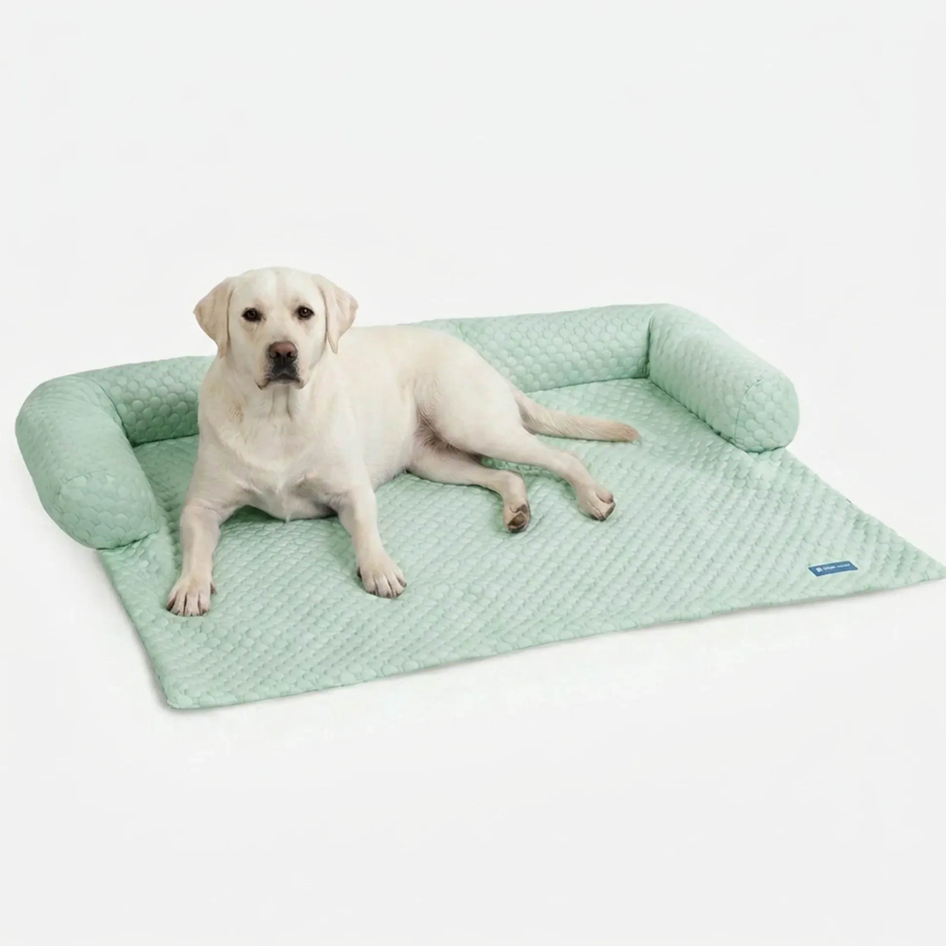 Frostcore™ Cooling Couch Cover Dog Bed - Orb Green